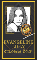 Evangeline Lilly Coloring Book