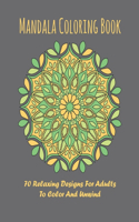 Mandala Coloring Book: coloring pencil stress relief with adult art full mandalas to color