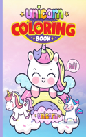 Unicorn Coloring Book For Kids