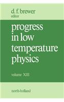 Progress in Low Temperature Physics: (Progress in Low Temperature Physics)