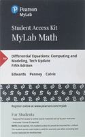 Mylab Math Plus Pearson Etext -- 24-Month Standalone Access Card -- For Differential Equations