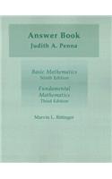 Answer Book for Basic Mathematics 9e/Fundamental Mathematics 3e