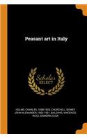 Peasant art in Italy