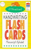 D'Nealian Handwriting Manuscript Flash Cards