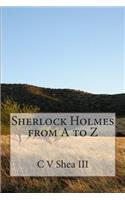 Sherlock Holmes from A to Z