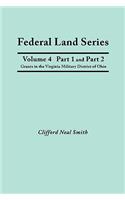 Federal Land Series. a Calendar of Archival Materials on the Land Patents Issued by the United States Government, with Subject, Tract, and Name Indexe