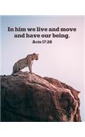 In Him We Live and Move and Have Our Being - Acts 17