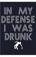 In My Defense I Was Drunk