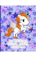 My Unicorn Story Paper Notebook