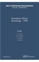 Amorphous Silicon Technology 1990: Volume 192