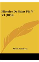 Histoire De Saint Pie V V1 (1854)