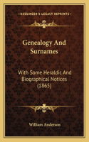 Genealogy and Surnames