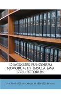 Diagnoses Fungorum Novorum in Insula Java Collectorum