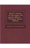 Burn's Justice of the Peace and Parish Officer