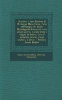 Oratione, O Vero Discorso Di M. Giovan Maria Tarsia, Fatto Nell'esseqvie del Divino Michelagnolo Bvonarroti: Con Alcuni Sonetti, E Prose Latine E Volgari Di Diuersi, Circa Il Disparere Occorso Tra Gli Scultori, E Pittori