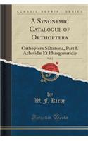 A Synonymic Catalogue of Orthoptera, Vol. 2