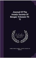 Journal of the Asiatic Society of Bengal, Volumes 70-71