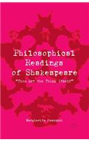Philosophical Readings of Shakespeare