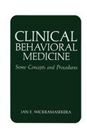 Clinical Behavioral Medicine: Some Concepts and Procedures