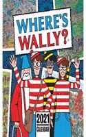 WHERES WALLY EASEL DESK CALENDAR 2021