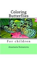 Coloring Butterflies