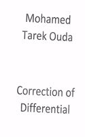 Correction of Differential