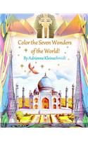 Color The Seven Wonders of The World!