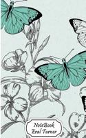 Notebook Journal Dot-Grid, Graph, Lined, Blank No Lined: Butterflies: Small Pocket Notebook Journal Diary, 120 Pages, 5.5 X 8.5 (Blank Notebook Journa