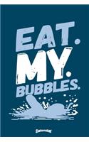 My Eat My Bubbles Swim Calendar: Cute Gift for Butterfly Stroke Swimmers, Backstroke Swim Club Members, Crawl Teachers or Breaststroke Trainers or Swimming Girls and Boys with 108 P