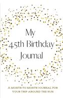 My 45th Birthday Journal