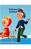 Welcome Kids Coloring Book