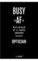 Notebook for Opticians / Optician
