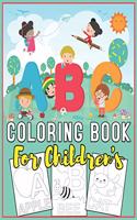 ABC Coloring Book for Children's