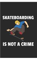 Skateboarden Skateboard Notizbuch