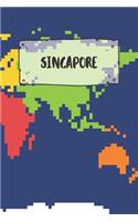 Singapore: Ruled Travel Diary Notebook or Journey Journal - Lined Trip Pocketbook for Men and Women with Lines