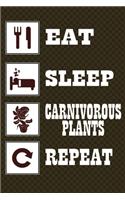 Eat Sleep Carnivorous Plants Repeat