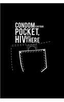 Condom pocket HIV