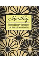 Monthly Budget Planner Organizer And Weekly Expense Tracker