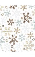 Snowflakes Notebook
