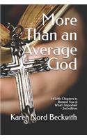 More Than An Average God