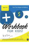 Your Test Helper, Addition Workbook for Kids