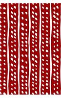 Bullet Journal Notebook White Lines and Spots Pattern 3: 112 Page Numbered Graph Style Grid Bullet Journal with Index Pages and Key Pages in Portable 6 X 9 Size.