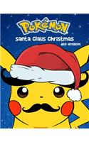 Pokemon Santa Claus Christmas: Grid Notebook: Math Activity, Notebook Christmas, Gift to Kids