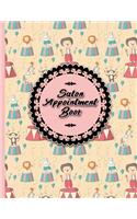 Salon Appointment Book: 6 Columns Appointment Desk Book, Appointment Scheduler, Daily Appointment Scheduler, Cute Circus Cover