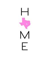 Home: Large Print Address Book, Texas State Pride, Birthday, Friendship, Christmas, Texas Gifts for Men and Women, 8 1/2" x 11"