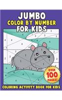 JUMBO Color By Number for Kids