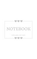 Notebook Extra Large: Soft White: Notebook 8.5 X 11: Notebook 400 Pages