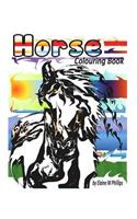 Horse Colouring Book