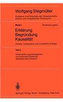 Historische, Psychologische Und Rationale Erklärung Verstehendes Erklären