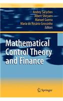 Mathematical Control Theory and Finance